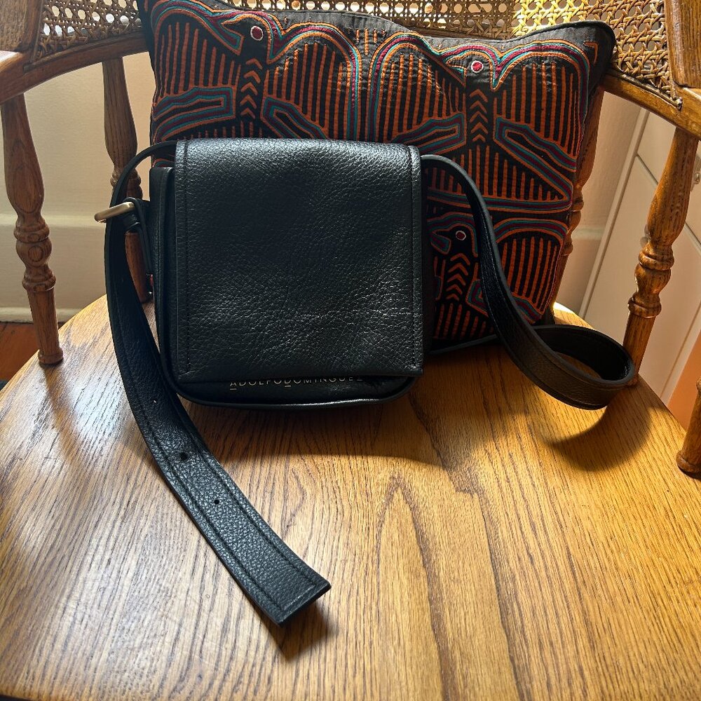 Like New Adolfo Dominguez Vegan Leather Purse